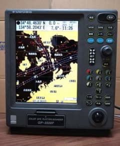 フルノ 古野 カラーGPSプロッタ魚探 GP-3500F (動作確認品) - メルカリ