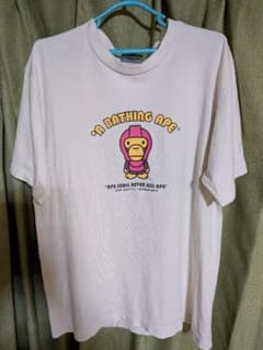 A BATHING APE BABY MILO Tシャツ (ダメージ有り)のサムネイル