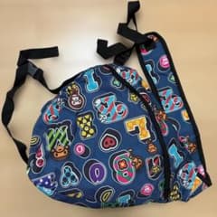 A BATHING APE (BAPE KIDS) ABC Camo Pattern Body Bag