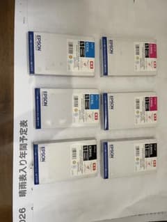 し*も様 未開封　箱汚れ　EPSON 純正 インクカートリッジ 93L 6個セッのサムネイル