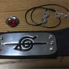 NARUTO 額当て 指輪 首飾りのサムネイル