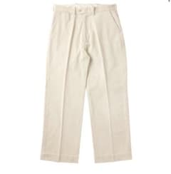 G&F コーデュロイパンツ CORDUROY TROUSERS オフホワイト - メルカリ