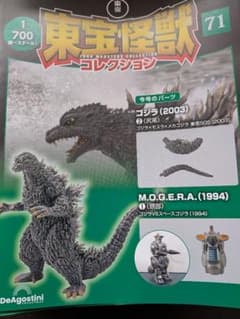 DeAgostini Toho Monster Collection Godzilla (2003) Completed Model