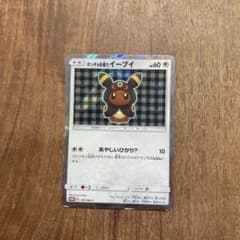 ポンチョを着たイーブイ（ブラッキー） PROMO SM-Pプロモカード 141