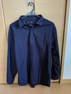 【WRONGSCALE様専用】UNIQLOフランネルプルオーバー（長袖）Mサイズのサムネイル