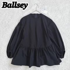 新品未使用✨ Ballsey ボールジィ フレア ペプラム ブラウス 黒 36 新品未使用✨ Ballsey ボールジィ フレア ペプラム ブラウス 黒 36