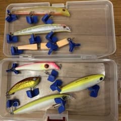 シーバスルアー7個セットまとめ売り セーフティカバー22個付