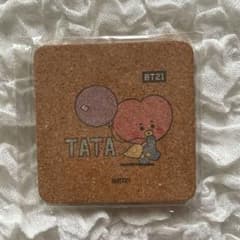 bt21 bts 코르크 코스터 코르크 코스터 TATA 2장 세트