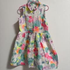 GAP ノースリーブ花柄ワンピースのサムネイル