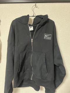 Nike x Stussy ブラック ジップ パーカーのサムネイル
