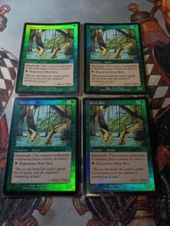 mtg リバー・ボア 4枚 foil 旧枠 プロモのサムネイル