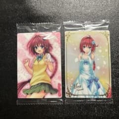 To LOVEる ダークネス ウエハース レア 黒咲芽亜 ウェディング 金箔のサムネイル