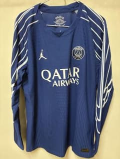 PSG 24-25 4th 長袖 オーセンティック L - メルカリ
