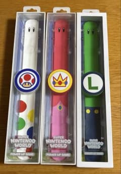 スーパーニンテンドーワールド パワーアップバンド3本　ルイージ、キノピオ、ピーチ スーパーニンテンドーワールド パワーアップバンド3本 ルイージ