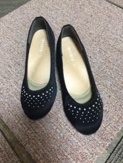 レディース パンプス 黒 中古のサムネイル