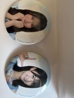 日向坂46 缶バッジ 2個セット上村ひなの、平尾帆夏のサムネイル