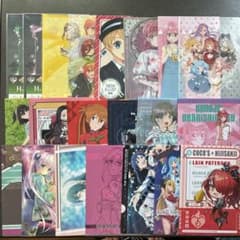 アニメ マンガ 女性キャラ クリアファイル まとめ売り - メルカリ