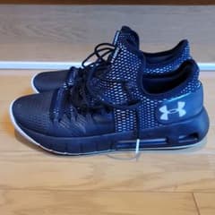 UA HOVR Havoc Low　ブラック×ホワイト　27.5CMのサムネイル