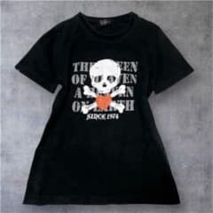 スカル ハート y2k 00s ロック パンク 平成ギャル tシャツ グランジ