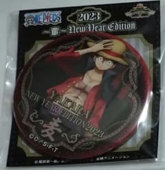 ワンピース ONEPIECE ルフィ輩 缶バッジ - メルカリ