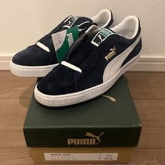 デッド】99年製 PUMA SUEDE スエード NAVY 新品 箱付 - メルカリ