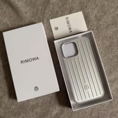 箱付き RIMOWA リモワ iPhone 15pro ケース シルバー 未使用 - メルカリ