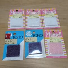Munsell TOHO バラビーズ 丸小 6点セットのサムネイル