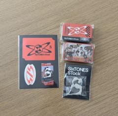 SixTONES STock ミントタブレット　ステッカー　ブローチ　ストスト SixTONES STock ミントタブレット ステッカー ブローチ ストスト