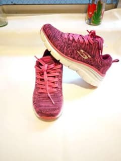 【アメリカ購入】SKECHERS スケッチャーズ スニーカー 22cm ピンクのサムネイル
