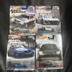 ワイルドスピード ホットウィール4台セットのサムネイル