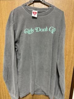Girls Don't Cry 長袖カットソー グレーのサムネイル