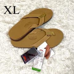 未使用品✨レインボーサンダル DOUBLE LAYER シェラブラウン XL - メルカリ