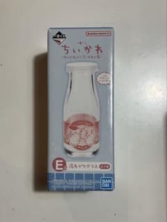 一番くじ　ちいかわ　〜なんかほっこり　ちいかわの湯〜　E賞 グラス