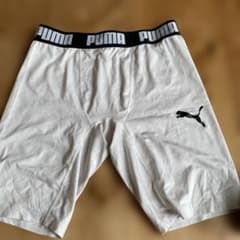 PUMA ホワイト インナータイツ Lサイズのサムネイル