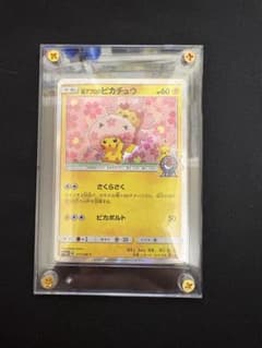 桜アフロのピカチュウ：ポケモンセンタートウキョーDX オープン記念