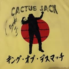 90s IWA ECW WCW WWF WWE Tシャツ カクタスジャック 黄色 - メルカリ