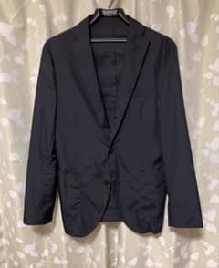 BARNEYS NEW YORK 黒〜紺 テーラードジャケットのサムネイル
