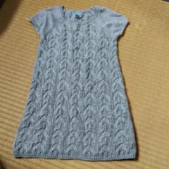 babyGap キッズ ニットワンピース グレー 100cmのサムネイル