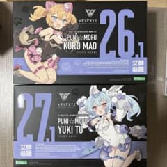 PUNI☆MOFU 黒マオ 雪トゥ コトブキヤ ぷにモフ セット - メルカリ