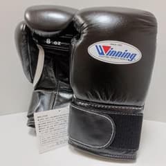 Winning ウイニング ボクシンググローブ 8oz 黒 MS-200B➁ - メルカリ