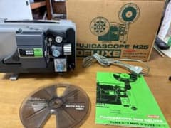 FUJICASCOPE M25 DELUXE 8mmフィルム映写機 本体 - メルカリ