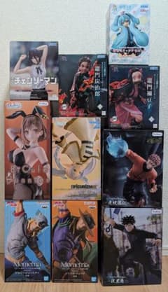 レゼ/ジョジョ/鬼滅/呪術/ライザ他】プライズ10体セットまとめ売り