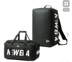 NEW ERA クラブ ダッフルバッグ 2ウェイ プリントロゴ 50Lのサムネイル