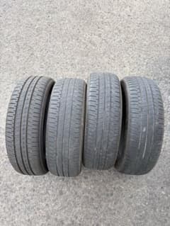 ブリヂストンエコピアNH200C 165/55R15サマータイヤ中古品4本セット