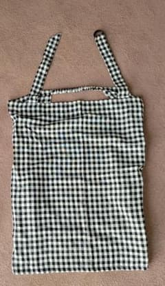 美品 授乳ケープ ギンガムチェックのサムネイル