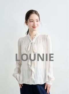 ☆新品未使用☆美品☆LOUNIE ボウタイブラウス 定価 ¥18,700 - メルカリ