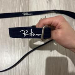 ronherman ロンハーマン スタッズ付きレザーリードと首輪セット 小型犬用 Ron Herman ロンハーマン 首輪 リード セット ネイビー - メルカリ
