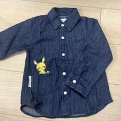 monpoke デニムシャツ 90cmのサムネイル