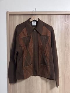 vintage 60s ジップアップニットブルゾンのサムネイル