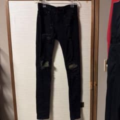 mnml スキニーデニム size28 purple ksubi amiriのサムネイル